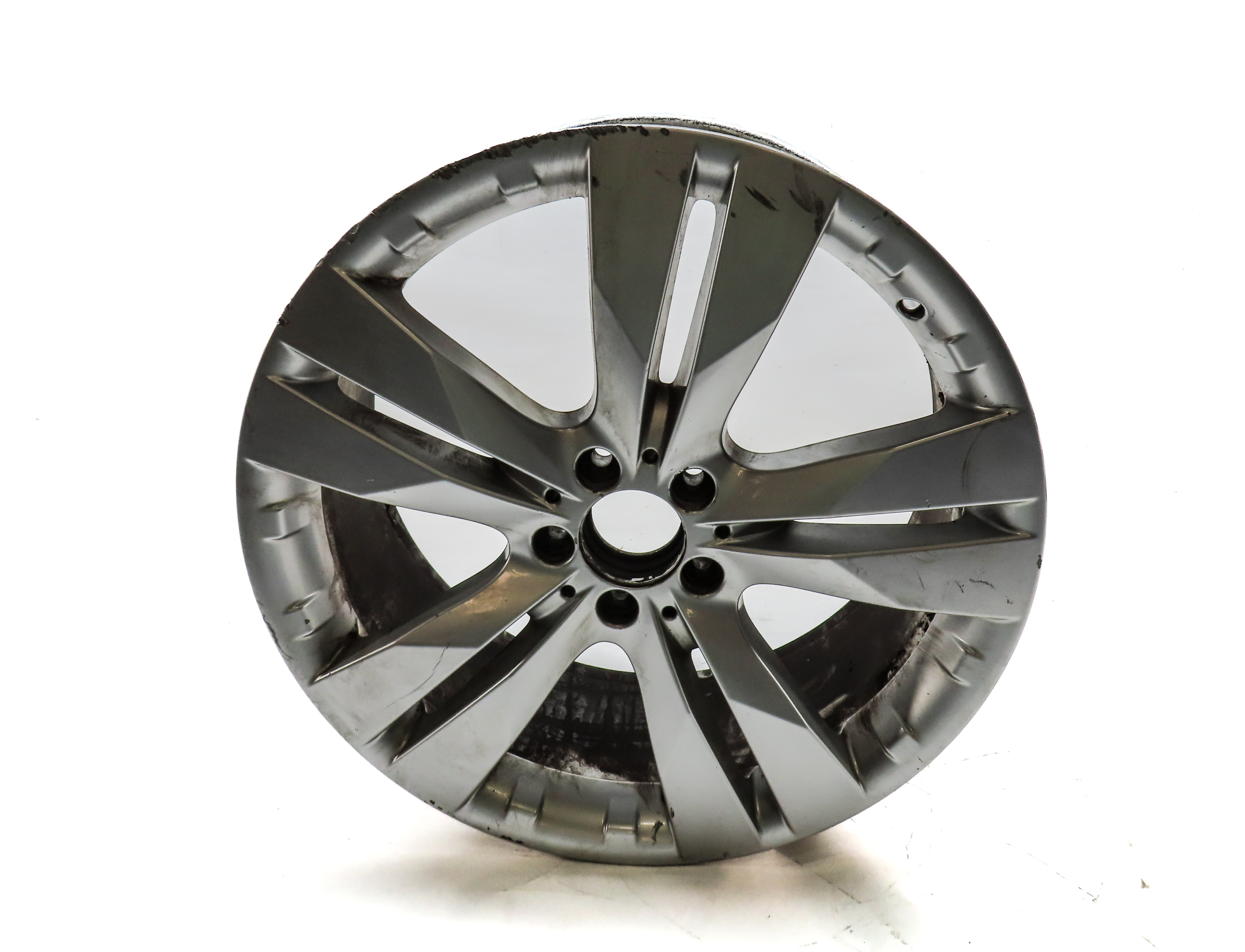 10-12 MERCEDES GL350 GL450 (X164) 20x8.5 ALUMINUM 5-SPLIT SPOKE WHEEL RIM  — exact item pictured